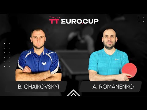 19:15 Bohdan Chaikovskyi -  Andrii Romanenko 20.09.2024 TT Euro.Cup Ukraine Professional. TABLE 3