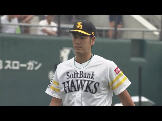 【ファーム】1軍マウンドへ!! ホークス・笠原が2イニングを無失点に抑える!! 2018/6/3 H-T(ファーム)