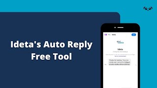 Ideta Facebook Auto Reply YouTube Video