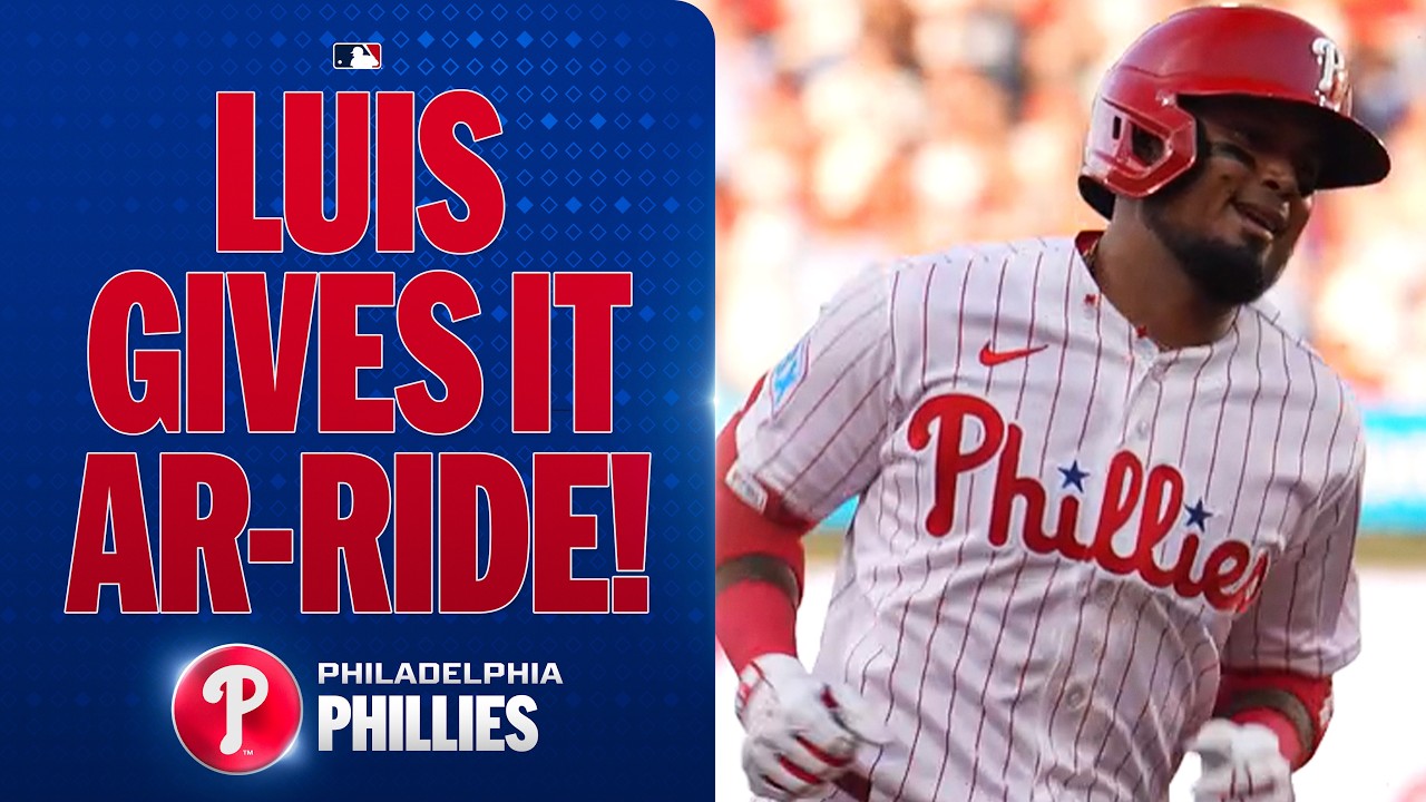Luis Arraez's SECOND homer with the Phillies extends the lead! 🔔 | MLB Highlights