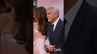 Amal Clooney and George Clooney in London