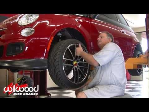 Fiat 500 Wilwood Brake Install