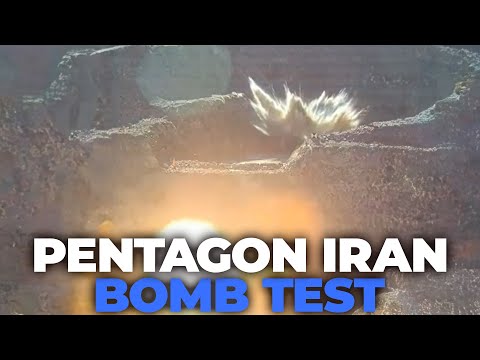 Pentagon Shows Off Power of Bunker-Buster Used in Iran Operation | TRENDING