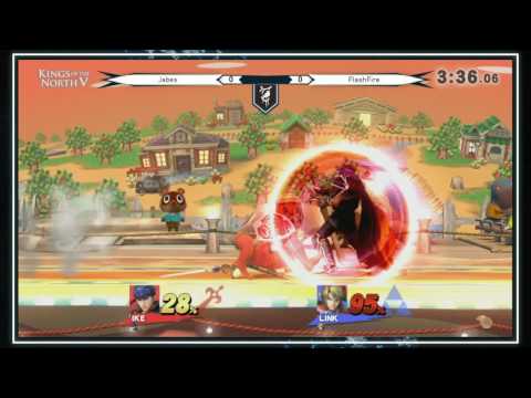 KotN5 - FlashFire vs Jabes - Smash 4 Pools