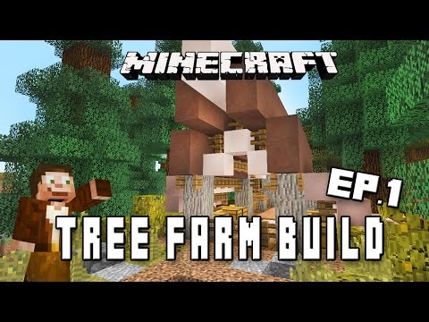 Minecraft: How To Make A Tent Storage And Tree Farm  (Scarland Survival Base Ep.3)