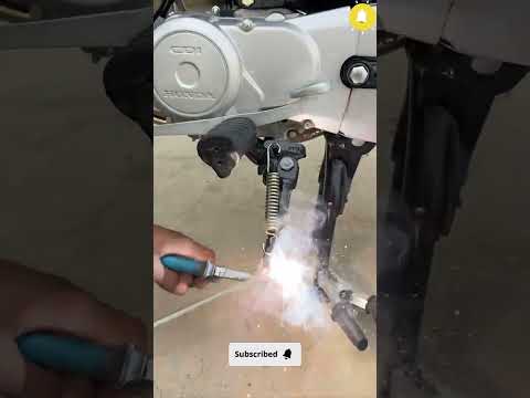 bike ke stand per experiment karne ka sabse best tarika ✅💯#mechanicaltraining #ytshorts #viralshort