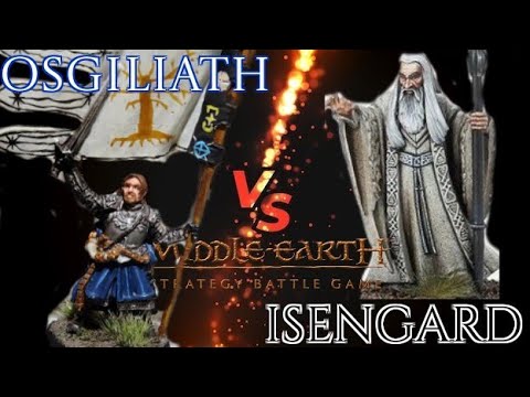 Reclamation of Osgiliath VS. Muster of Isengard! 700 points MESBG Battle Report!