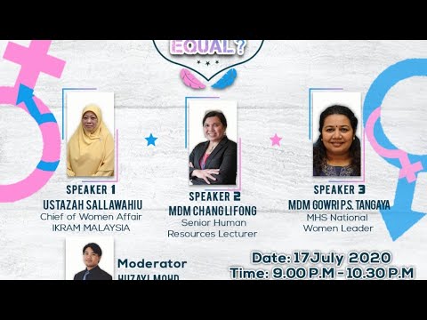 YUMI 2: MEN & WOMEN: ARE WE EQUAL? (Harmoni Malaysia)