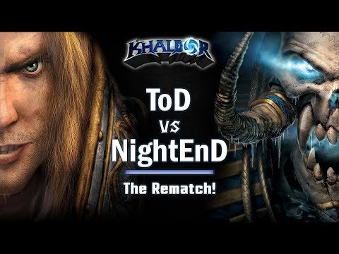 ► WarCraft 3 - ToD (HU) vs. NightEnD (UD) - The ladder rematch!