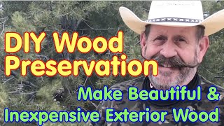 Preserving Wood without Pressure Treating