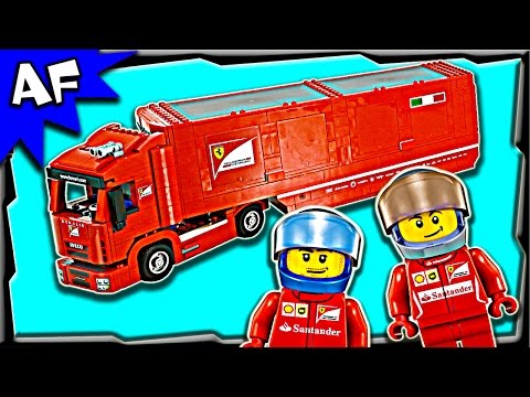 Vidéo LEGO Speed Champions 75913 : F14 T et son camion scuderia Ferrari