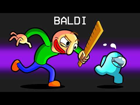 I Added an EVIL BALDI Role in Among Us