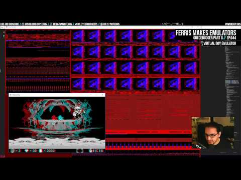 Ferris Makes Emulators Ep.044 - GUI Debugger Part II