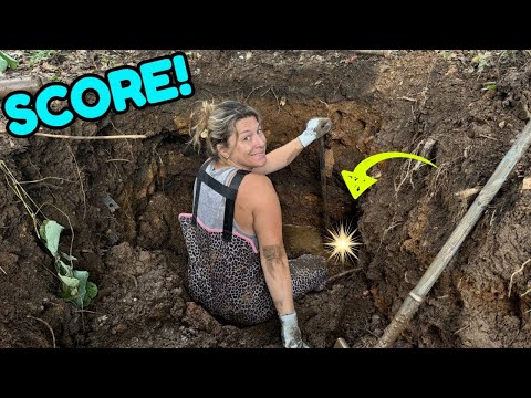 This Hole was LOADED with Antique TREASURE! Saving history lost in Time!
