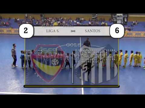 Liga Sancaetanense x Santos Sub 08