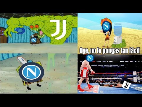 MEMES NAPOLI 5 JUVENTUS 1 LIGA ITALIANA