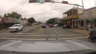 A drive through Fredericksburg, Texas