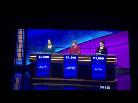 Jeopardy, Jennifer Quail Day 8 - 1st Daily Double...Bigger wager than yesterday 😂 (12/13/19)