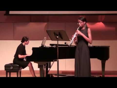 Ashley Jean-Pierre - Oboe Solo Concert (Saint-Saens Sonata, Opus 166, Mvt.2)