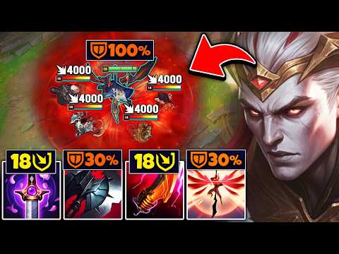 ZAAHEN WITH 100% ARMOR PEN IS NOT BALANCED... (ONE SHOT THEIR WHOLE TEAM)