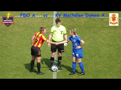 Famkes Diksmuide Oostende A-KV Mechelen Dames A 1-1, 26-04-2025
