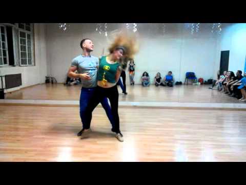 Максим и Настя - Zouk demo - 08.12.2015