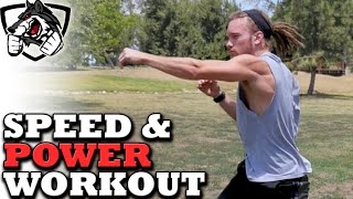 Home Bodyweight Workout for Speed & Power in MMA