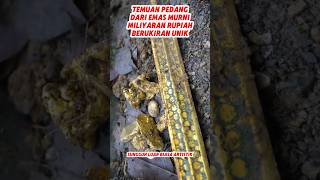 Download lagu DISCOVER AN ANCIENT GOLD SWORD WORTH BILLIONS OF RUPIAH #reaction #viral #gold #discovery #heirlo... mp3