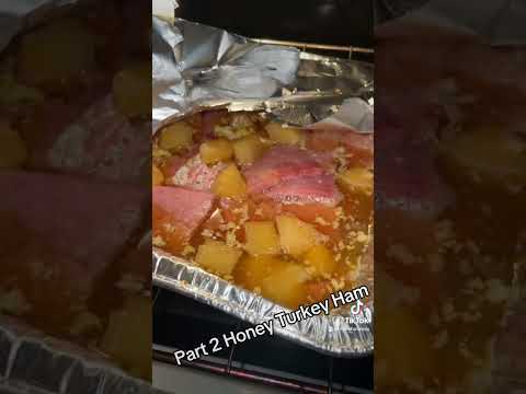 Part 2 of turkey ham instructions