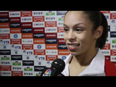 2011 Gymnastics Worlds: Sabrina Vega after qualifying