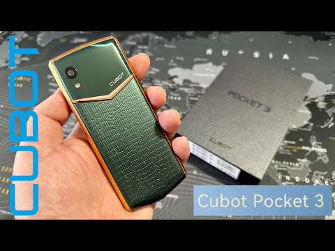 CUBOT Pocket 3 - Mini Luxury Smartphone ( Unboxing and Hands-On )