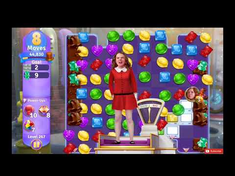 Wonka's World of Candy Level 267 NO BOOSTERS - A S GAMING