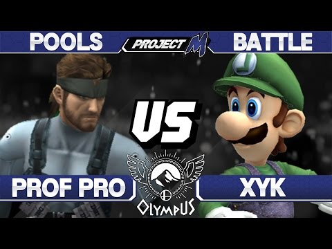 Olympus - Professor Pro (Snake) vs XYK (Luigi) - PM Pools - Project M