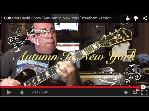 Promotional video thumbnail 2 for Guitarist David Snow