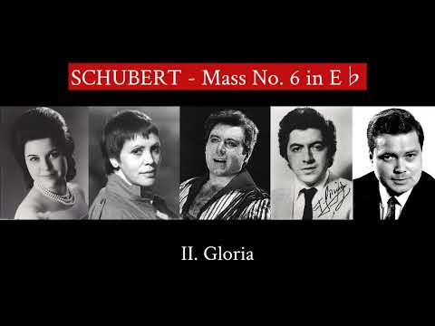 Schubert - Mass No. 6 in E-flat Major (Sawallisch) Donath, Fassbaender, Schreier, Araiza, Dieskau