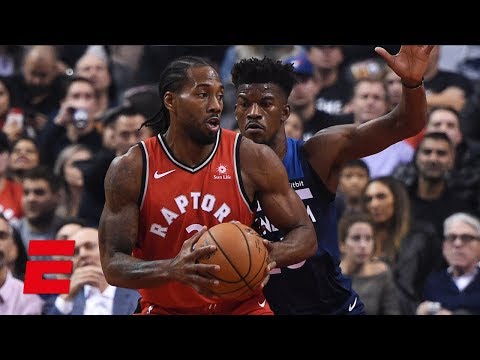Kawhi Leonard's 35 points and amazing steal lead Raptors to win vs. Timberwolves | NBA Highlights