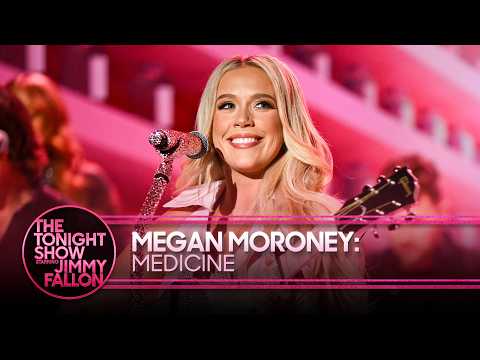 Megan Moroney: Medicine | The Tonight Show Starring Jimmy Fallon