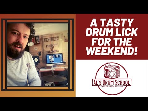 16th Note triplet drum lick!