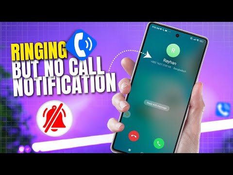 Fix Xiaomi or Redmi Phone Ringing but Getting No Call Notification | Solve Redmi Call Not Showing