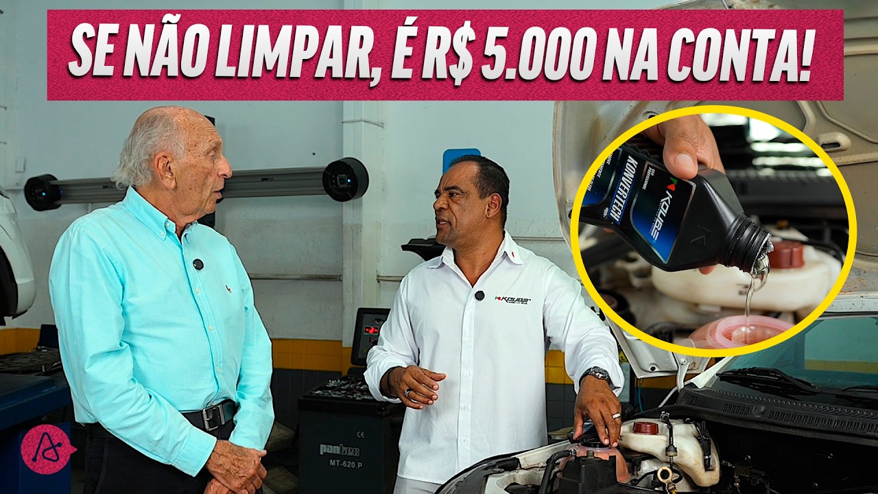 ÓLEO NO RADIADOR: SE O KONVERTECH NÃO RESOLVER, É PIX NA HORA!