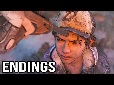 All Endings In The Walking Dead Game Season 4 Episode 2 - All Endings