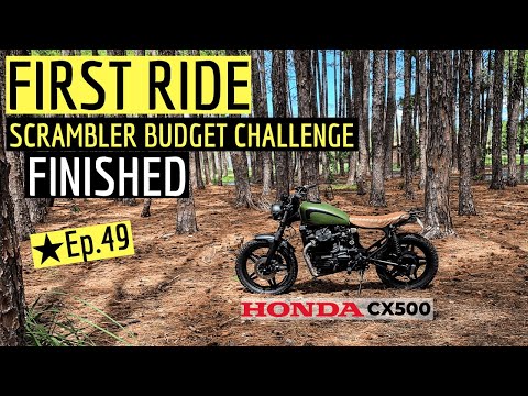 FIRST RIDE ★ Honda CX500 Scrambler on a Budget Challenge Completed