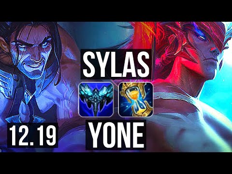 SYLAS vs YONE (MID) | 800+ games, 11/2/4, Godlike, 800K mastery | KR Diamond | 12.19