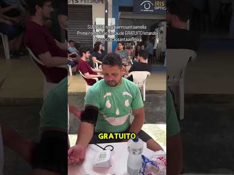 Sucesso dia da saúde santa Amélia