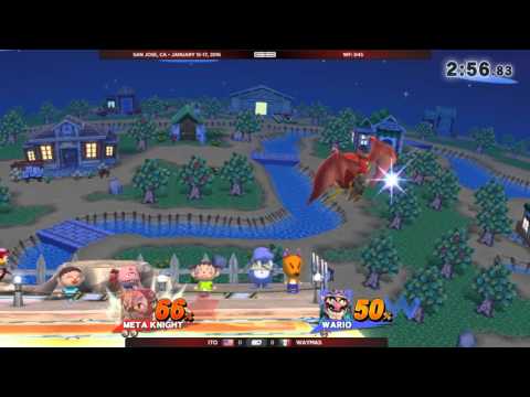 GENESIS 3 - Ito (Meta Knight) vs Waymas (Wario) - Wii U Singles WF: D45