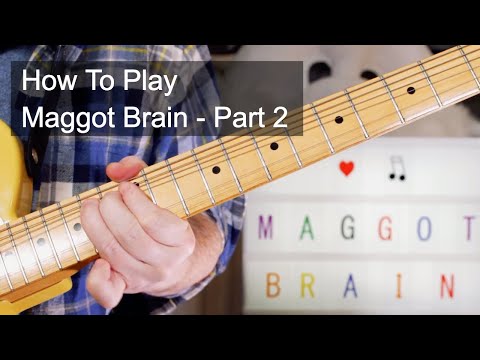 'Maggot Brain' Part 2'-  Funkadelic Guitar Lesson