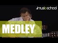 🎸GUITARE ACOUSTIQUE : "MEDLEY" de STEVIE WONDER avec Jean-Félix LALANNE sur imusic-school