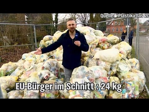 Wieviel Plastikmüll produzieren 1100 Menschen in 2 Wochen?