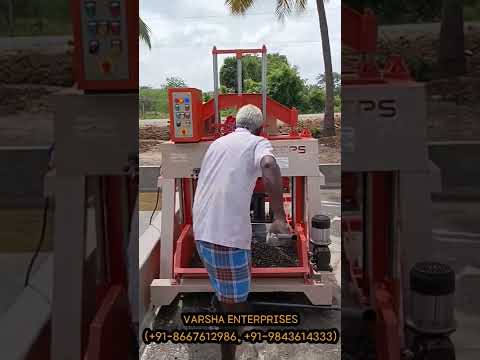 Concrete Block Making Machine videos