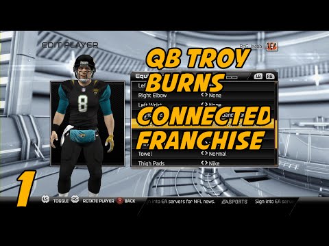 Madden 15: Connected Franchise: Jacksonville Jaguars QB Troy Burns: Player Creation (1)